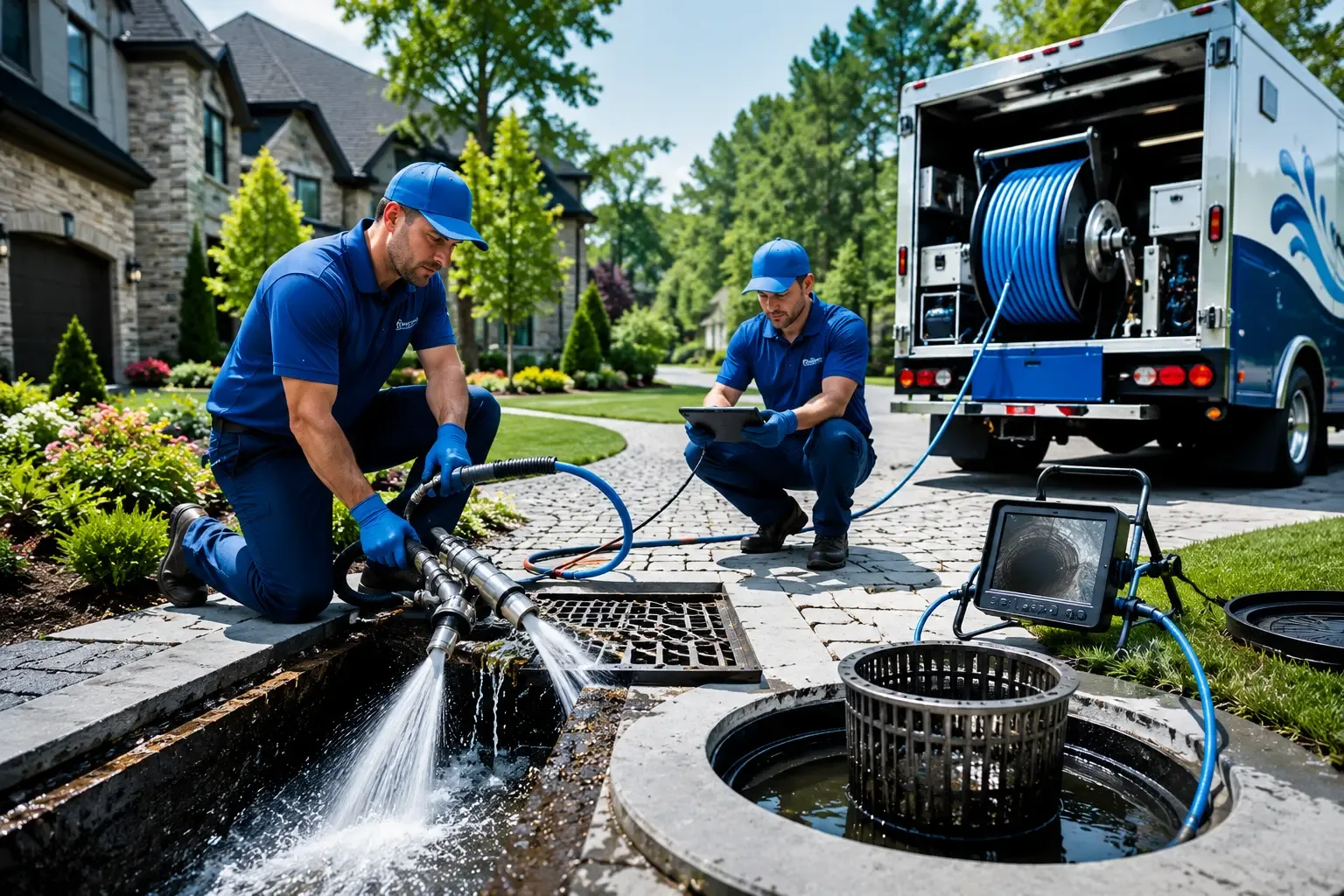 Local outdoor drain cleaning professionals in Russell, PA