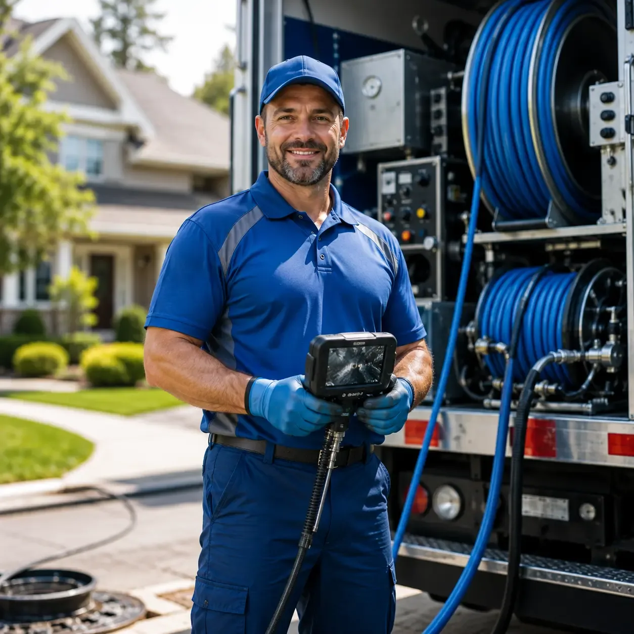 Local outdoor drain cleaning specialists in Russell, PA
